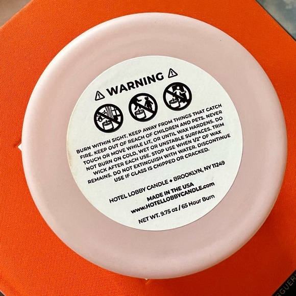 *EMPTY* Hotel Lobby Signature Candle - Picture 5 of 5